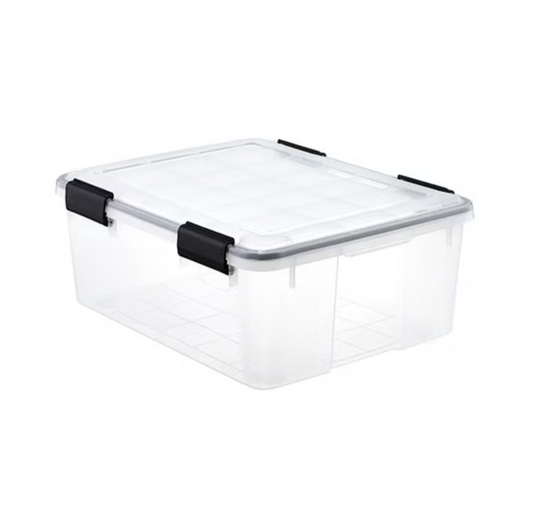 30 qt. Airtight Tote Clear
